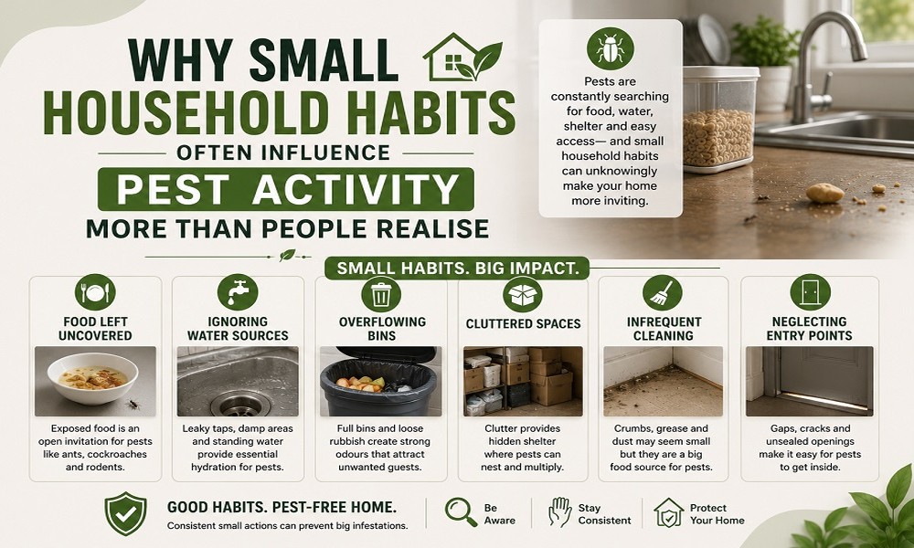 Why Small Household Habits Often Influence Pest Activity More Than People Realise