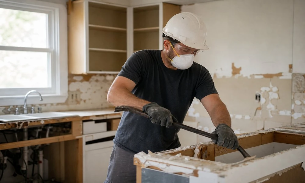 What Should Davie Homeowners Know Before Kitchen Demolition?